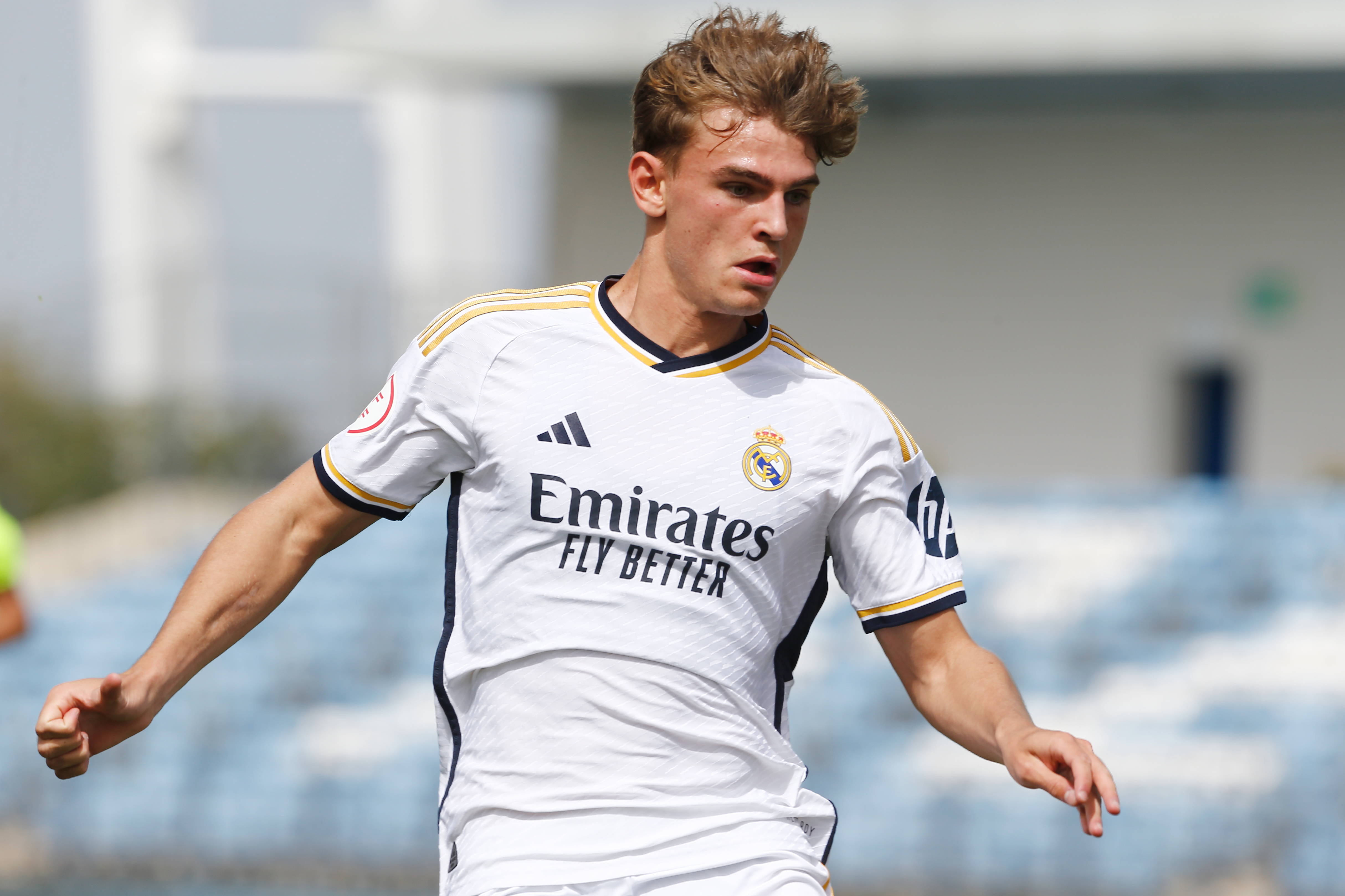Nico Paz (RM Castilla), APRIL 7, 2023 – Football / Soccer : Spanish Primera RFEF Group 2 match between Real Madrid Casti