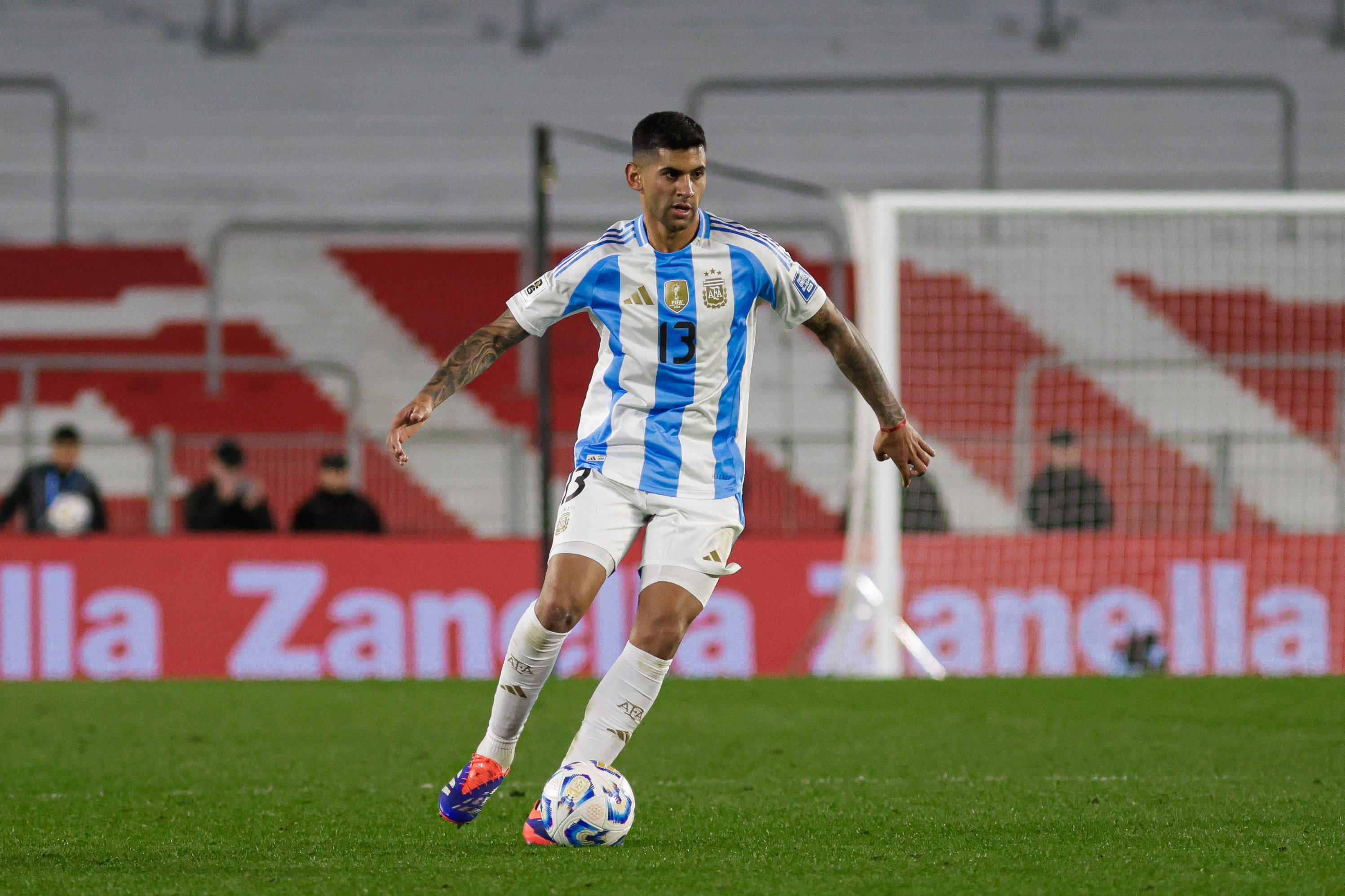 RECORD DATE NOT STATED Argentina v Chile – FIFA World Cup, WM, Weltmeisterschaft, Fussball 2026 Qualifier Cristian Romer