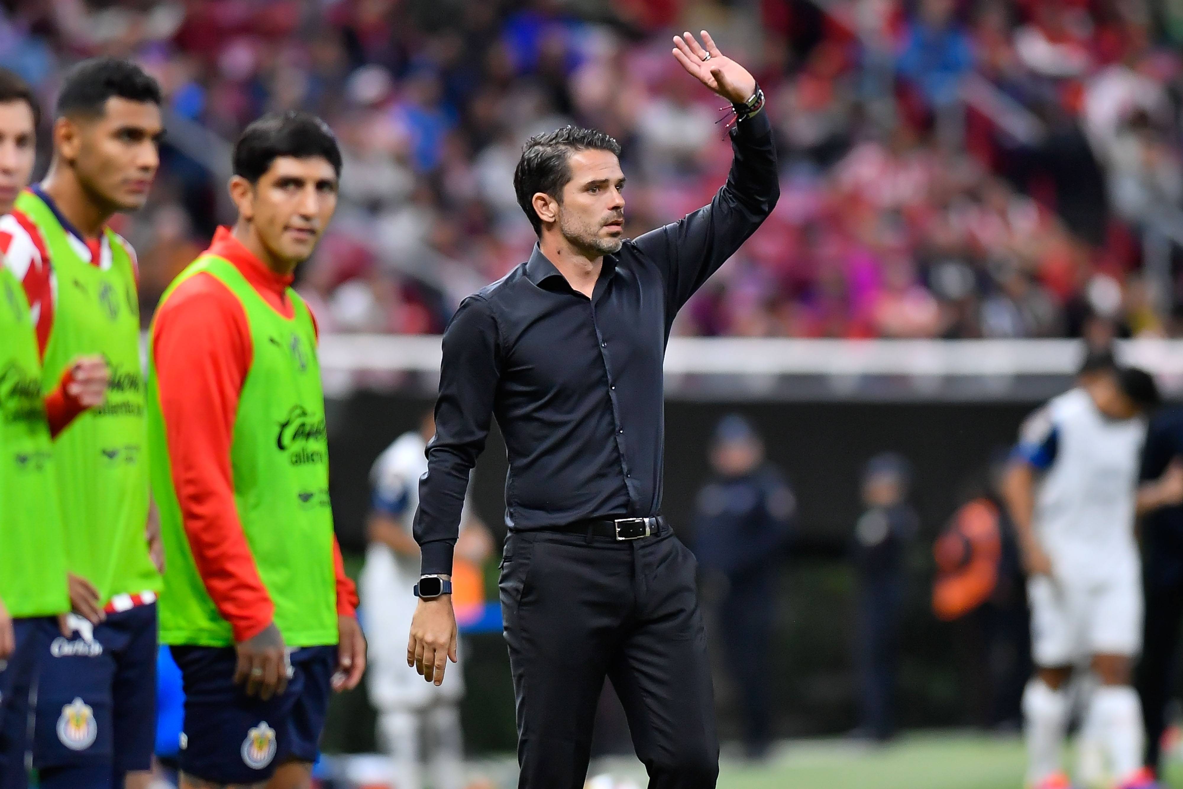 RECORD DATE NOT STATED Liga BBVA MX Apertura 2024 Guadalajara vs Monterrey Fernando Gago head coach of Guadalajara durin