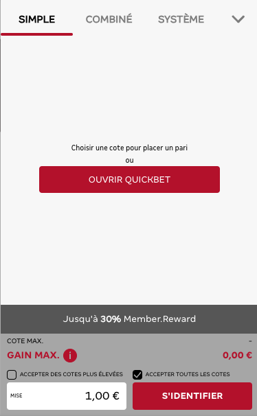 Quickbet Betcenter