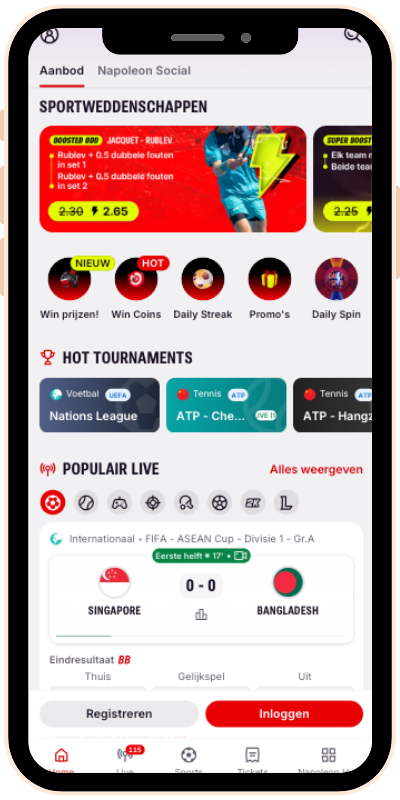 Napoleon Games bevestigt zijn status als vaste waarde voor Belgische spelers