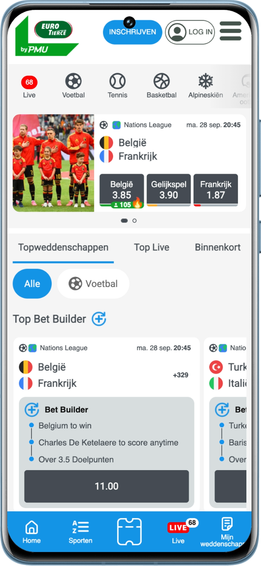 Eurotiercé is een eenvoudige bookmaker waar het aangenaam spelen is
