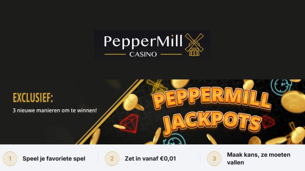 Tentez de décrocher les jackpot bonus avec la promo Peppermill