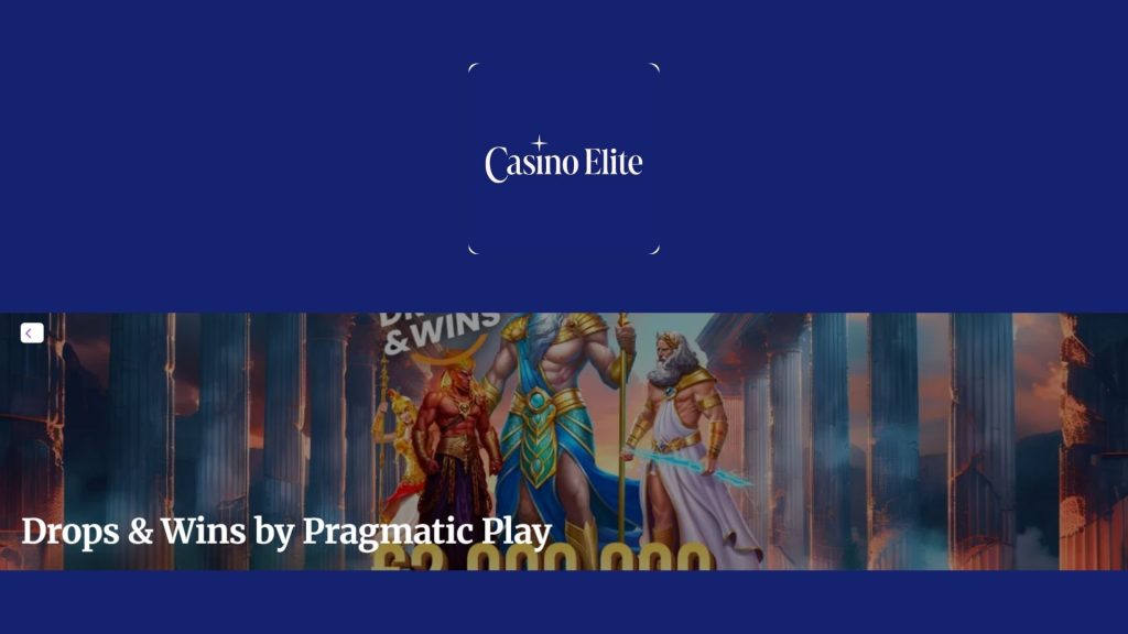 Drops & Wins-promotie met de bonuscode Casino Elite