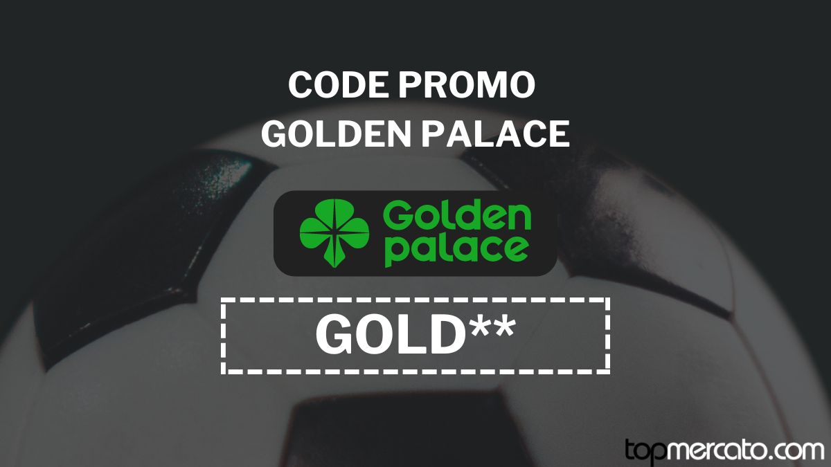 Code promo Golden Palace : boostez vos gains à 100% en Juin 2026