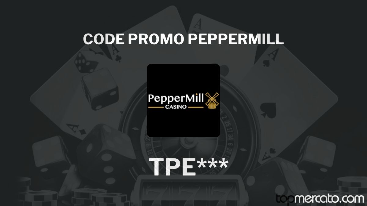 Code promo PepperMill Casino : gagnez 10 € d’avantages en Belgique en Juillet 2026