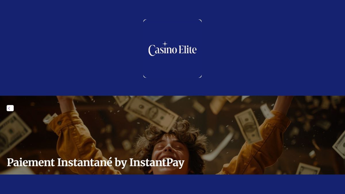 Paiement instantané Casino Elite