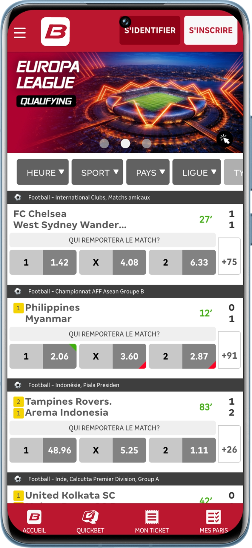 Betcenter est un des meilleurs sites de paris sportifs en Belgique.