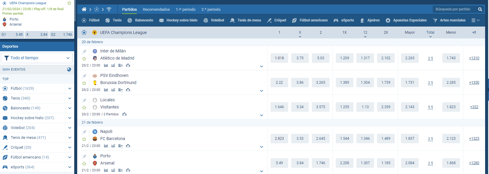 apuestas 1xbet chile
