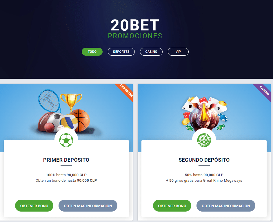 20Bet Promotions