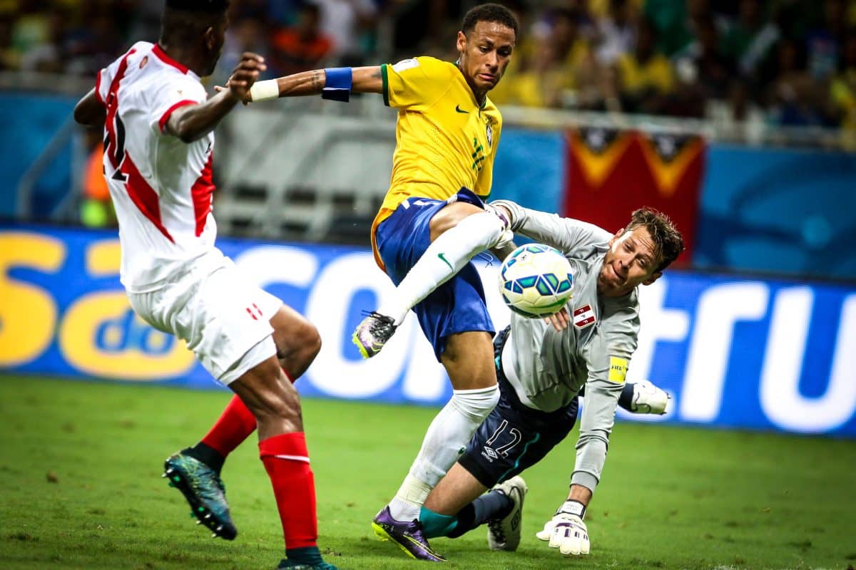 Neymar - Brasil vs Perú