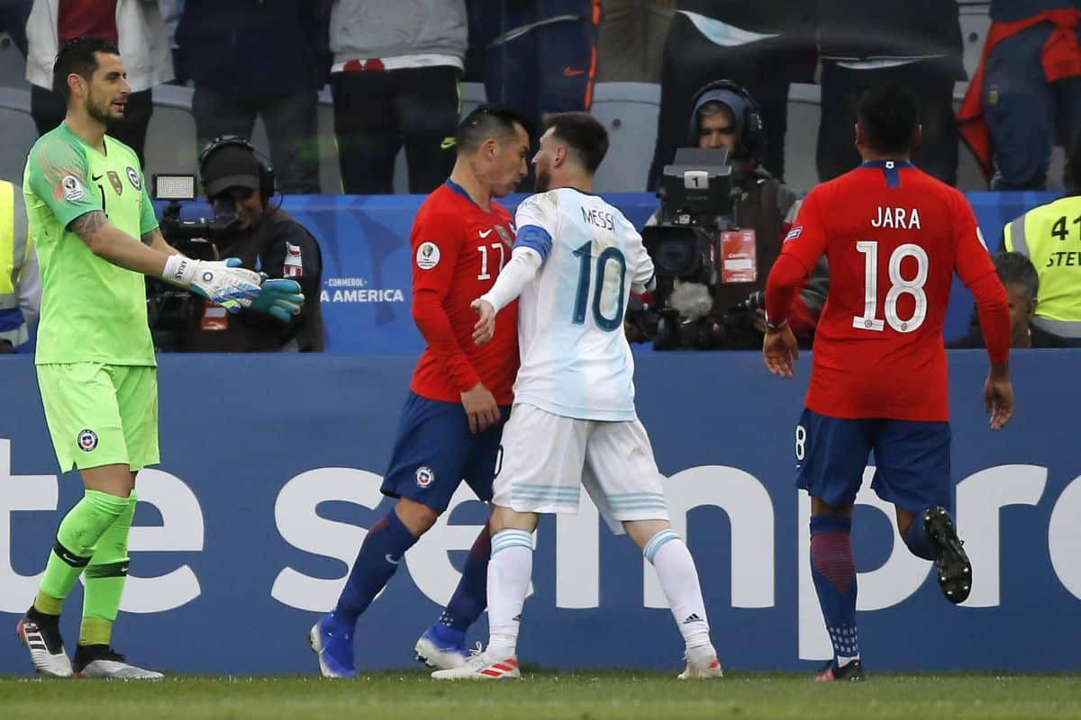 Messi vs Chile 2019