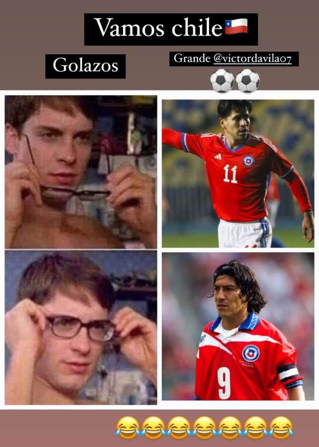 Historia de Iván Zamorano en Instagram