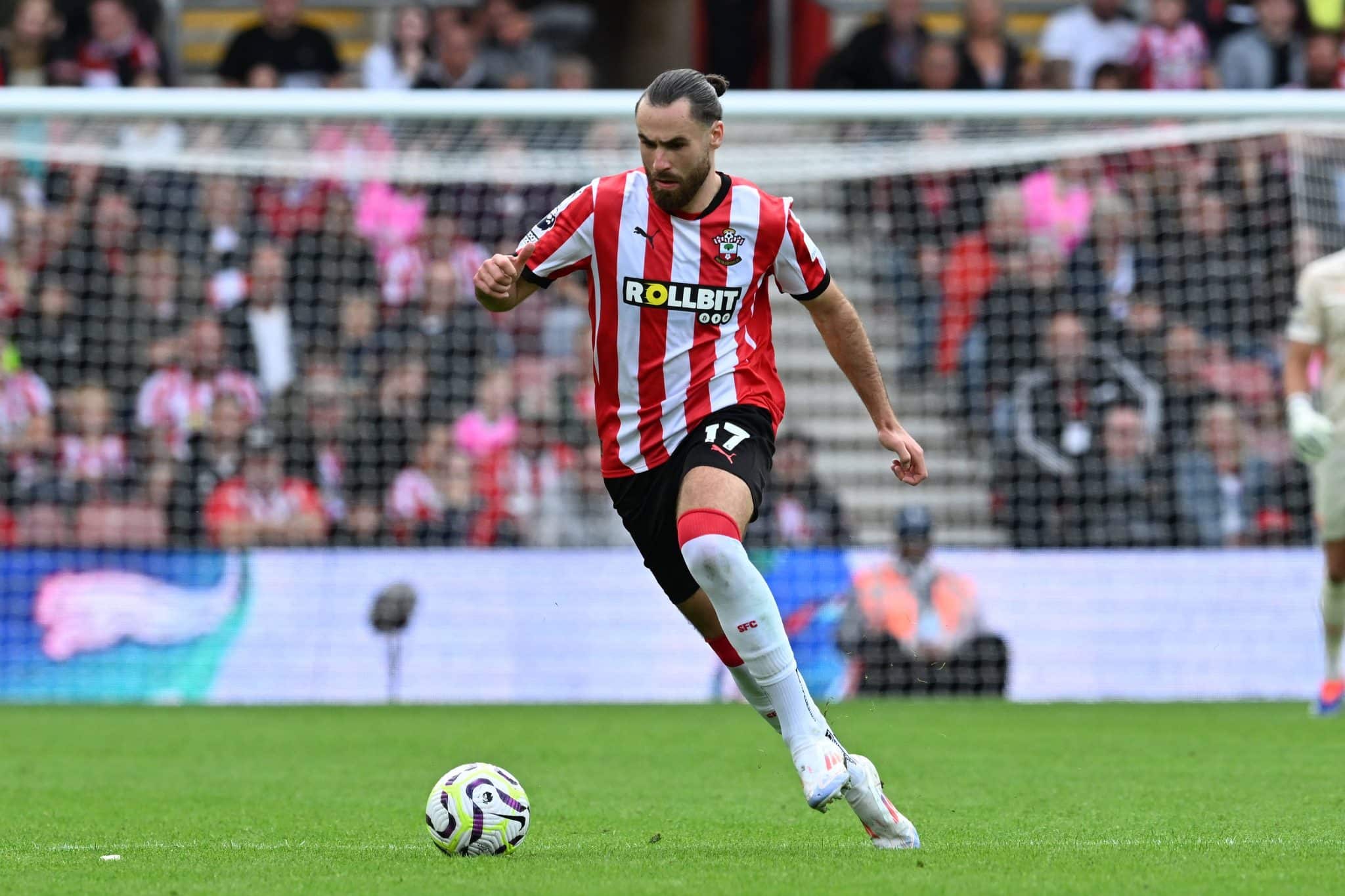 Ben Brereton convirtió solamente un gol en Southampton y fue en un amistoso. (Foto: IMAGO)