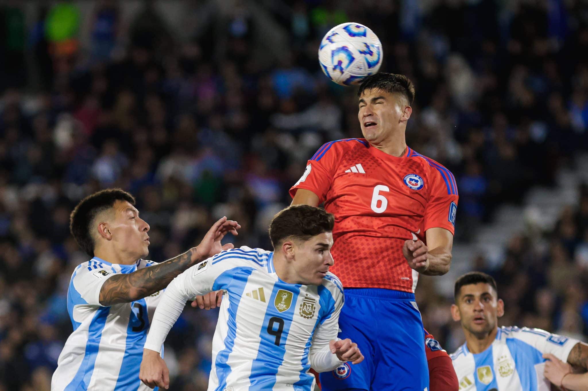 La Selección Chilena ganó solo un partido en las Eliminatorias. (Foto: IMAGO)