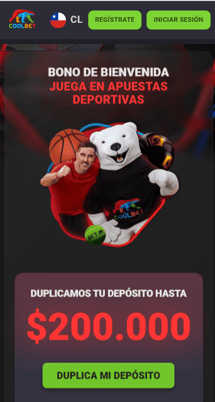 Captura de pantalla de Coolbet app