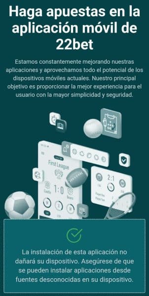 app 22bet