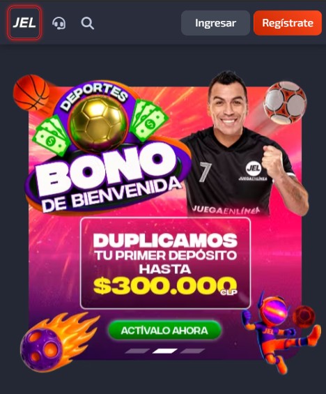 bono bienvenida juegaenlinea