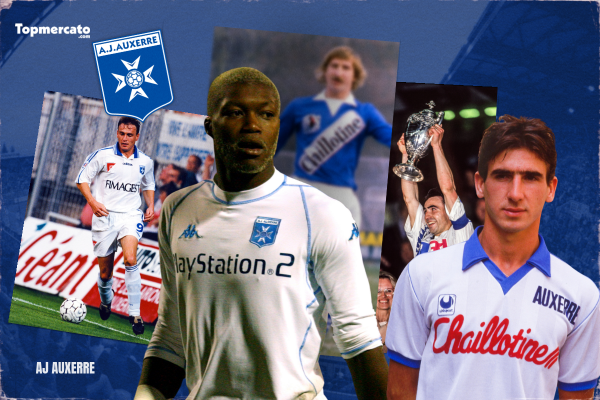 120 ans de l'AJA - Votez pour votre XI des légendes de l'AJ Auxerre