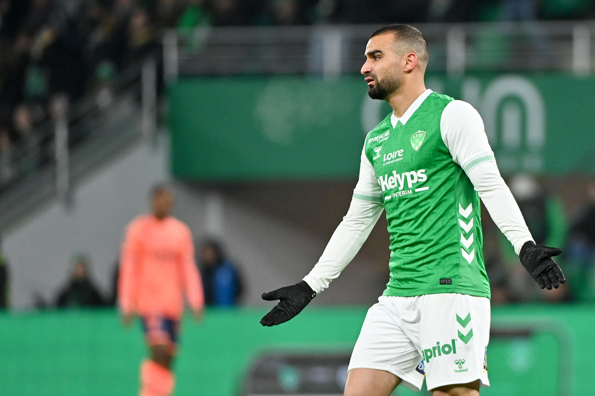 ASSE : Jaber blessé après 8 minutes, un énième casse-tête pour Horneland au milieu