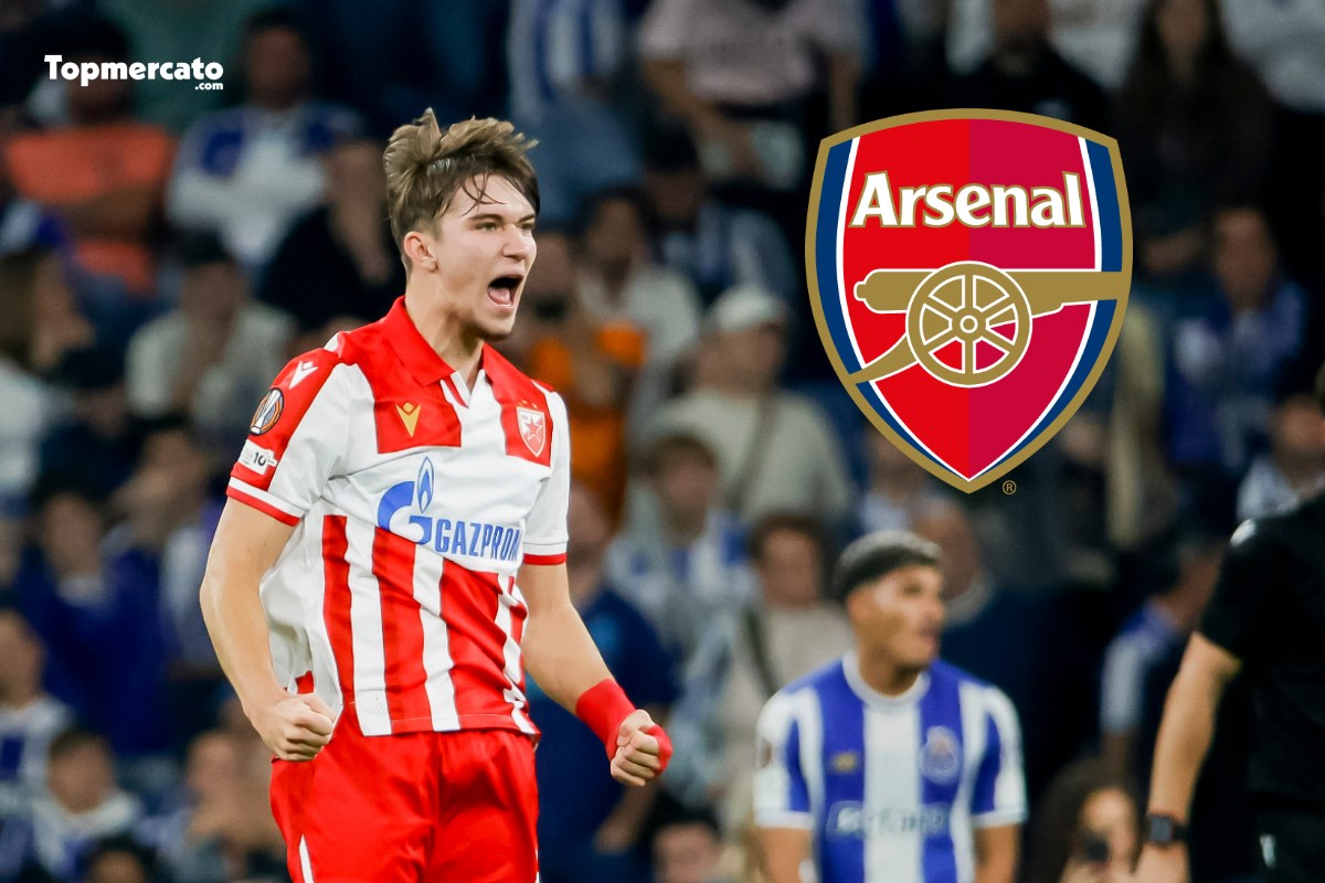 Mercato – Arsenal entre dans la course pour le très convoité “Pedri Serbe”