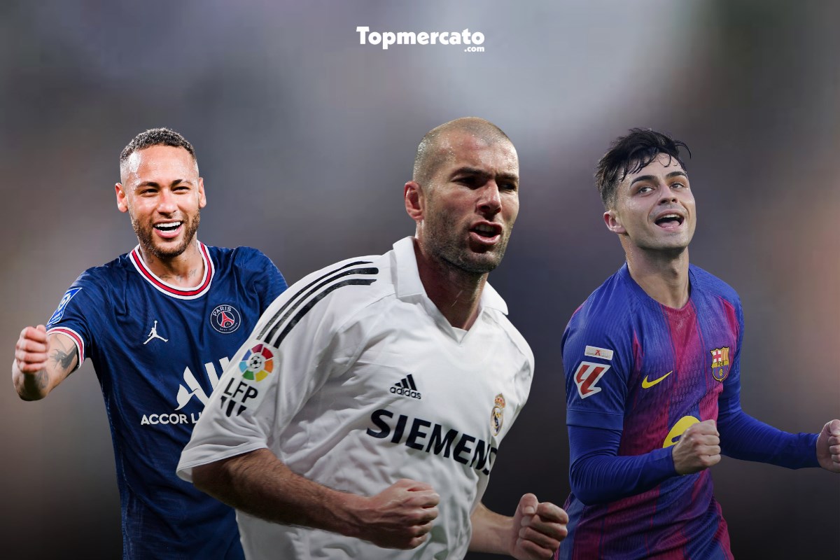 Les transferts les plus chers de l’histoire du mercato pour chaque âge, de 11 à 40 ans