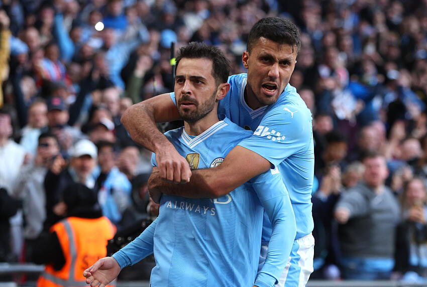 Mercato - Rodri et Bernardo Silva sur le départ, Manchester City cible un duo à 215 M¬ pour les remplacer