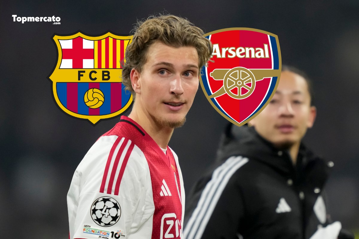 Mercato - Le Barça en concurrence avec Arsenal pour Mika Godts, pépite aux 16 buts et 13 passes décisives avec l'Ajax