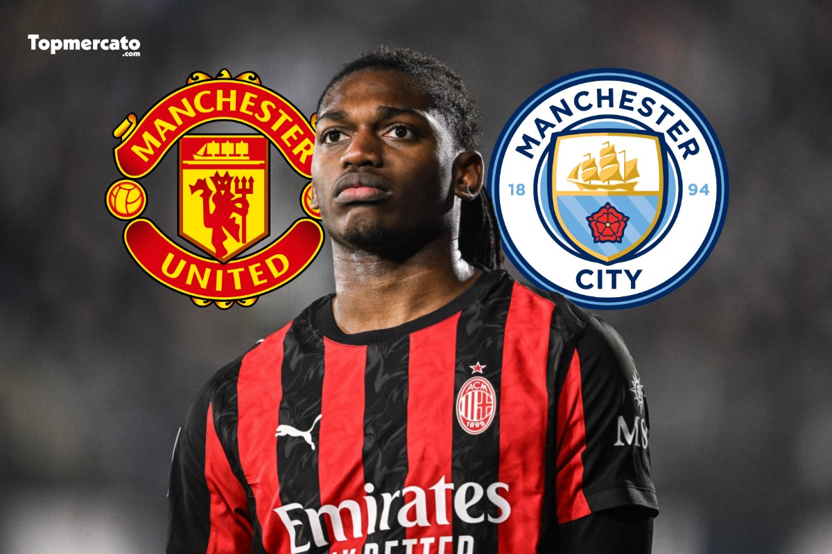 Mercato - Manchester United et Manchester City préparent un derby pour Rafael Leao