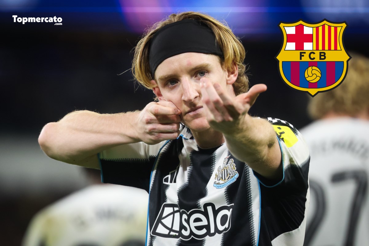 Pourquoi le Barça est prêt à miser une grosse partie de son budget mercato sur Anthony Gordon