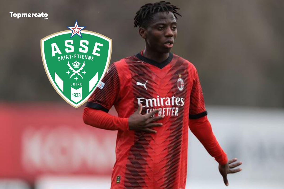 Mercato ASSE : les Verts font partie des 6 courtisans français de l'espoir de l'AC Milan Victor Eletu