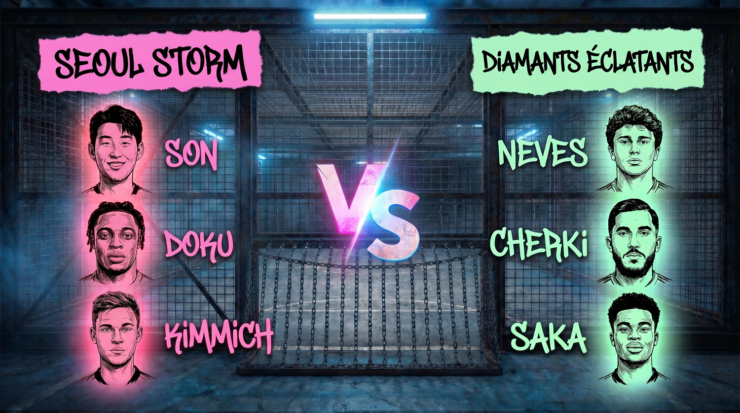 La Cage : les Diamants éclatants de Cherki et João Neves vont-ils mater la Seoul Storm de Doku ? A vous de décider !