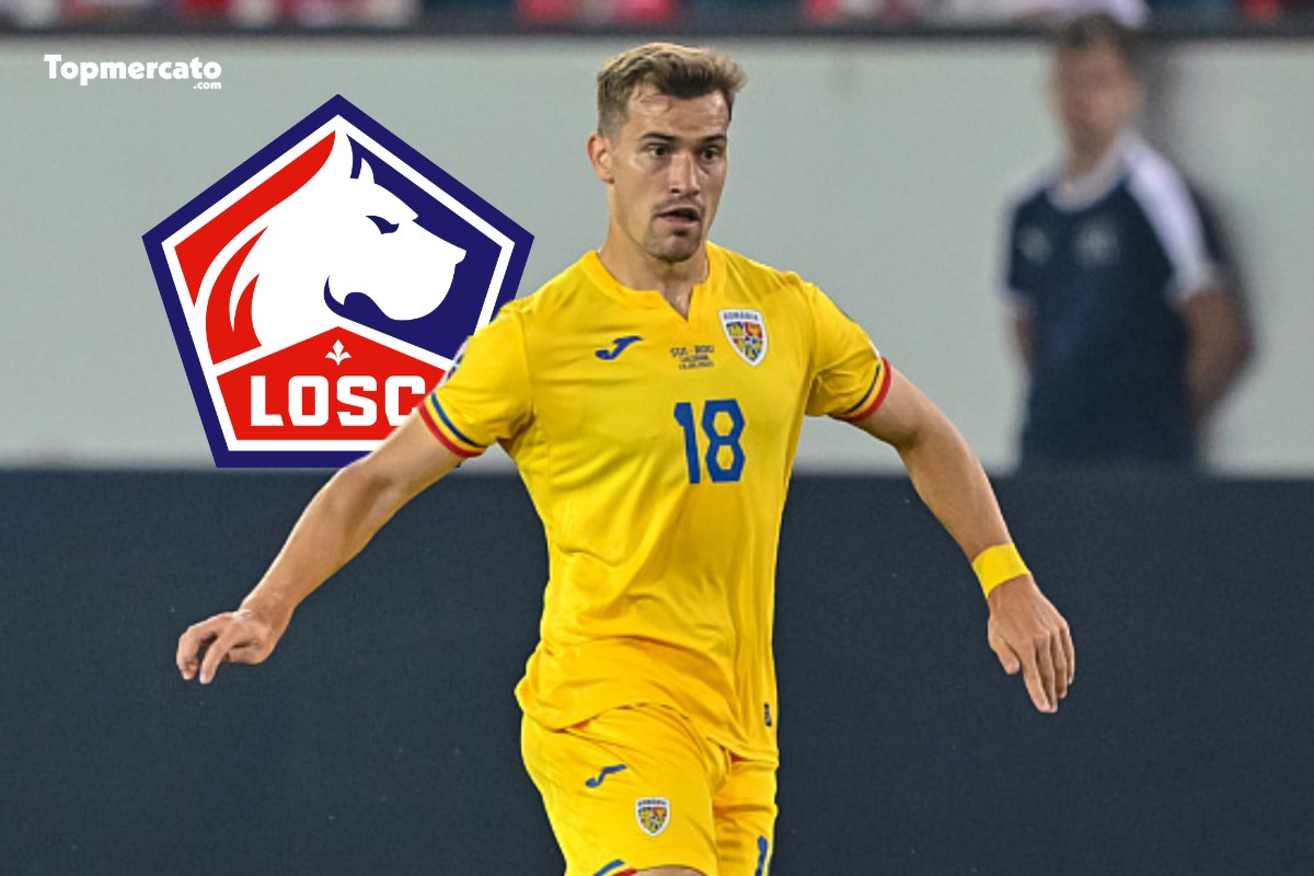 Mercato LOSC : celui qui paie 5 M¬ l'obtient, Lille s'est déplacé en Roumanie pour Darius Olaru