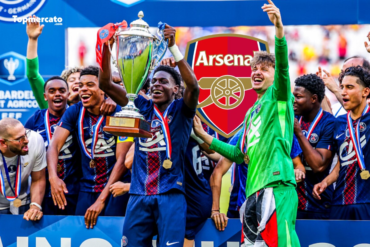 Mercato PSG : Arsenal veut doubler le Paris FC pour s'offrir un titi à 0¬