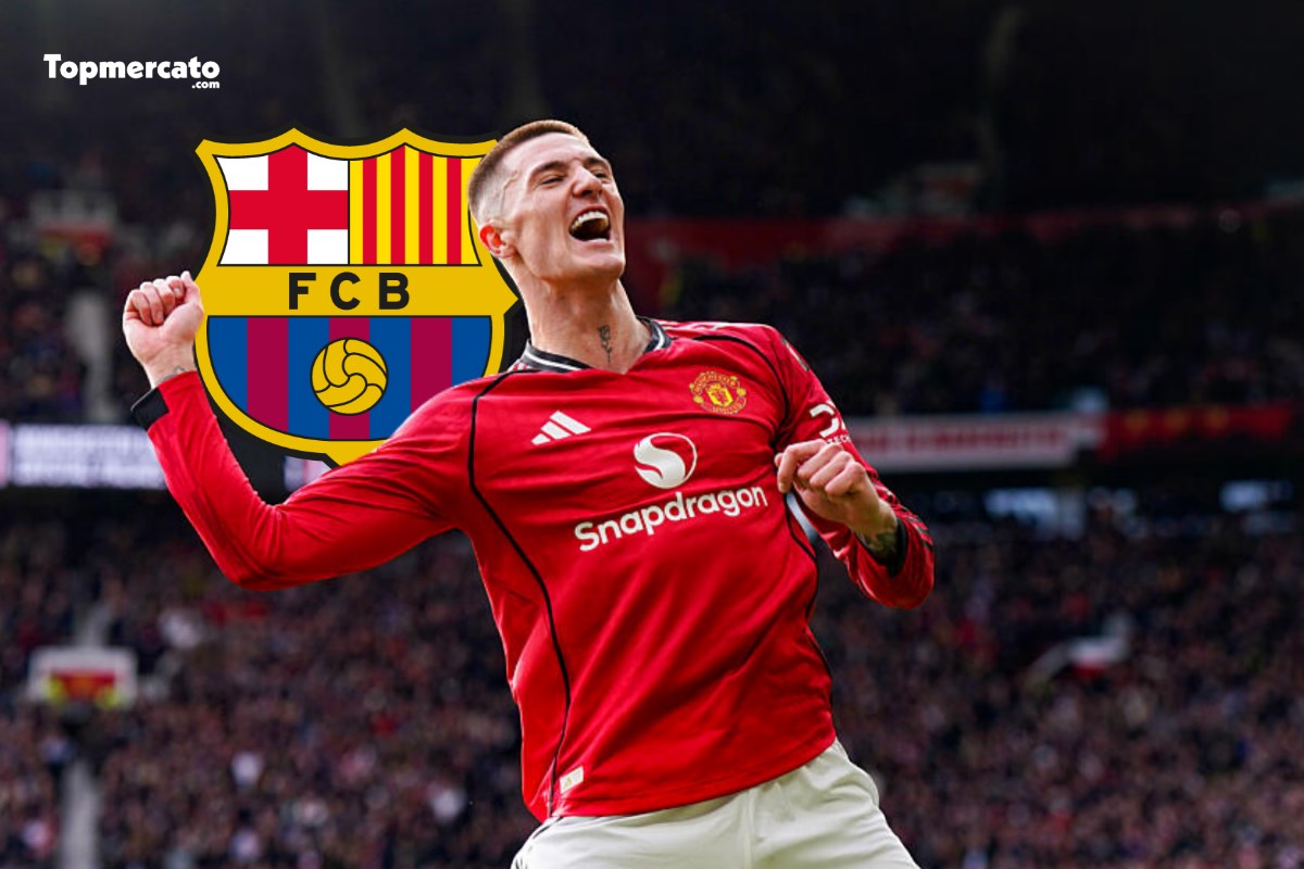 Mercato Barça : Benjamin Sesko en plan B derrière Julian Alvarez, Manchester United réagit