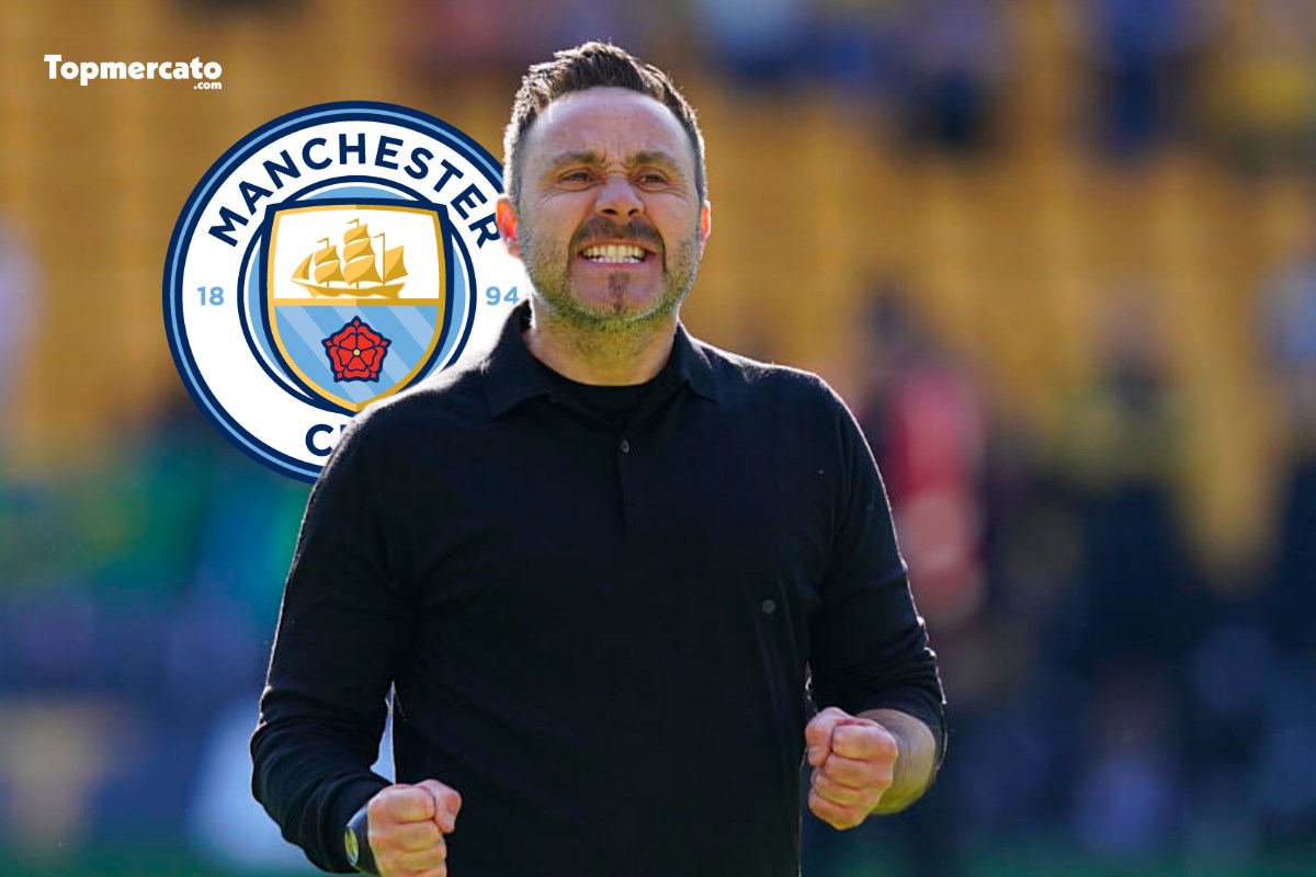 Mercato Manchester City : Roberto De Zerbi l'adore, Tottenham se penche sur un 3e Cityzen