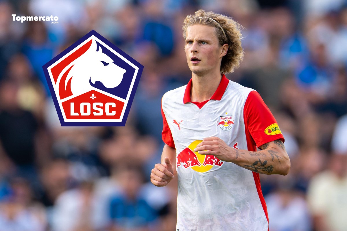 Mercato - Le LOSC tient le remplaçant d'Ayyoub Bouaddi, Maurits Kjærgaard attendu à Lille