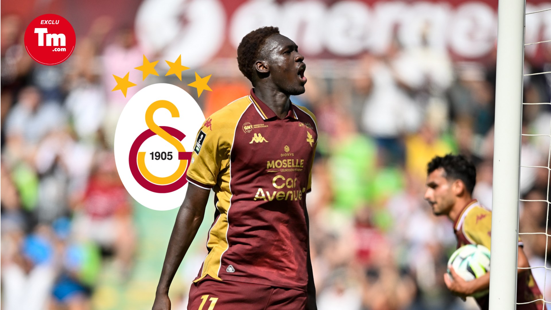 Mercato Metz : Galatasaray met 10 M¬ pour le géant sénégalais Pape Moussa Fall