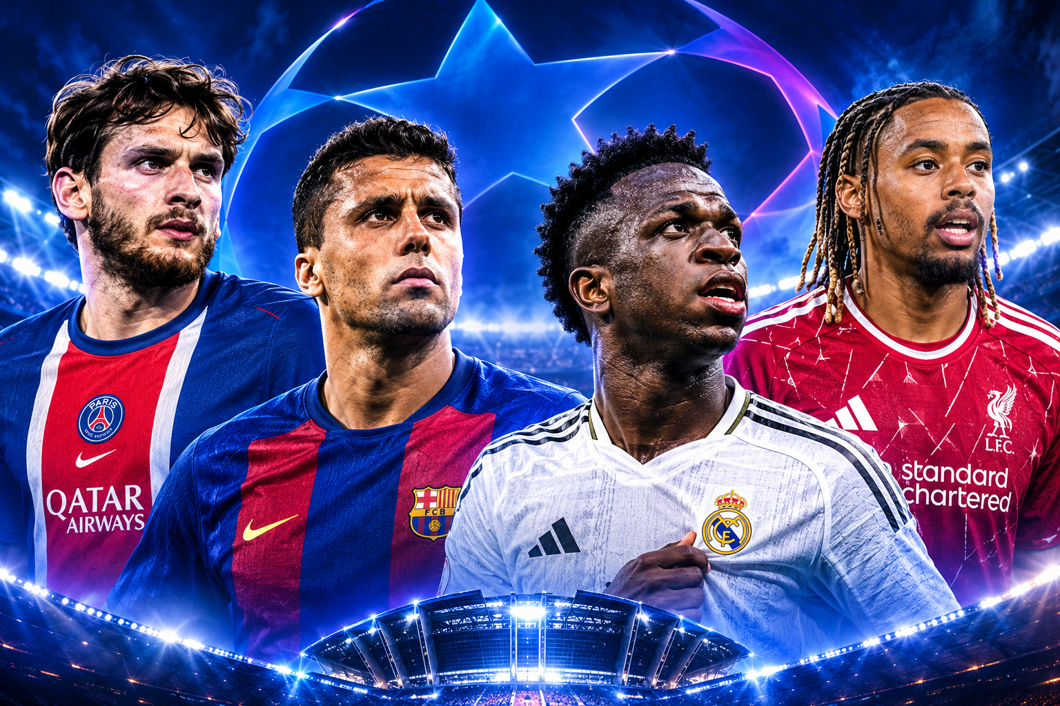 Ligue des champions 2026-2027 : le classement live et le bracket de la phase à élimination directe