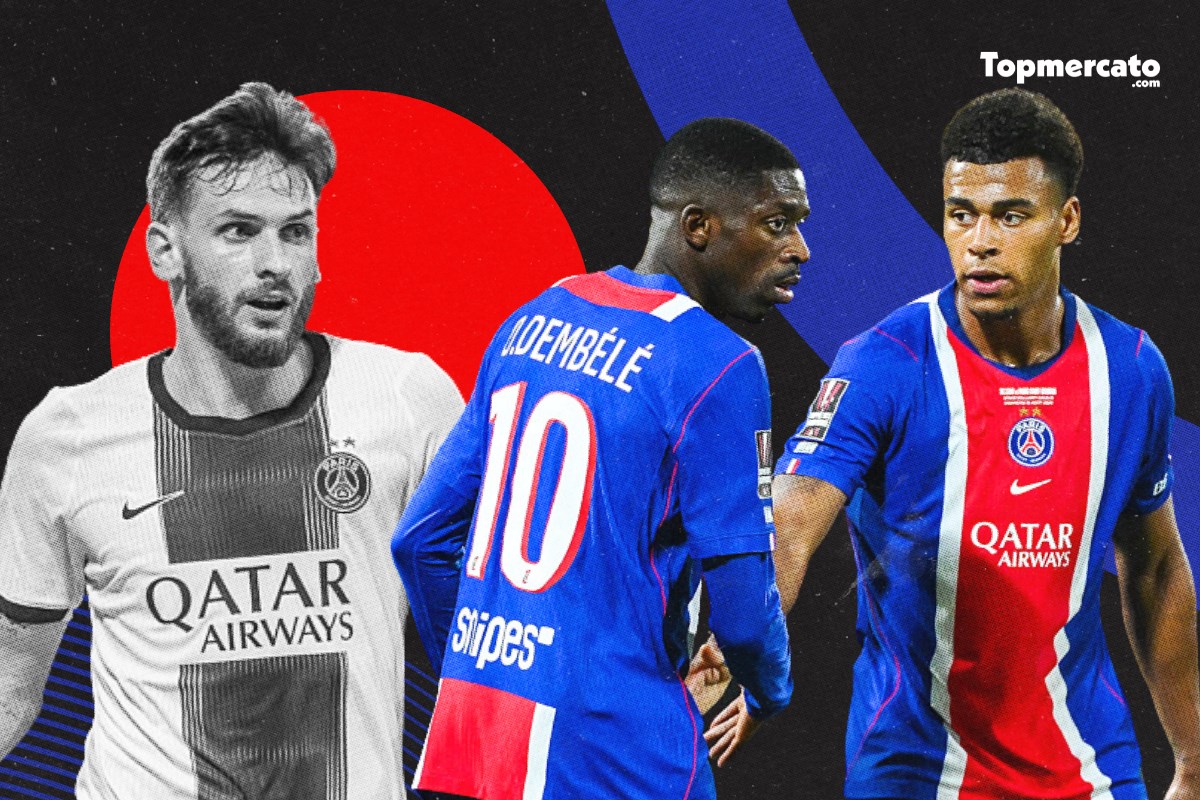 PSG : le trio Dembélé-Kvaratskhelia-Doué vers une prolongation, les détails de leurs futurs contrats