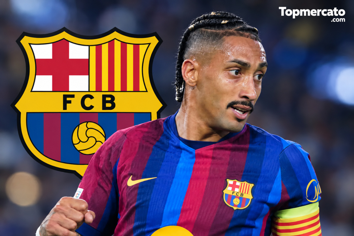 Mercato - Le Barça a complètement changé d'avis avec Raphinha !