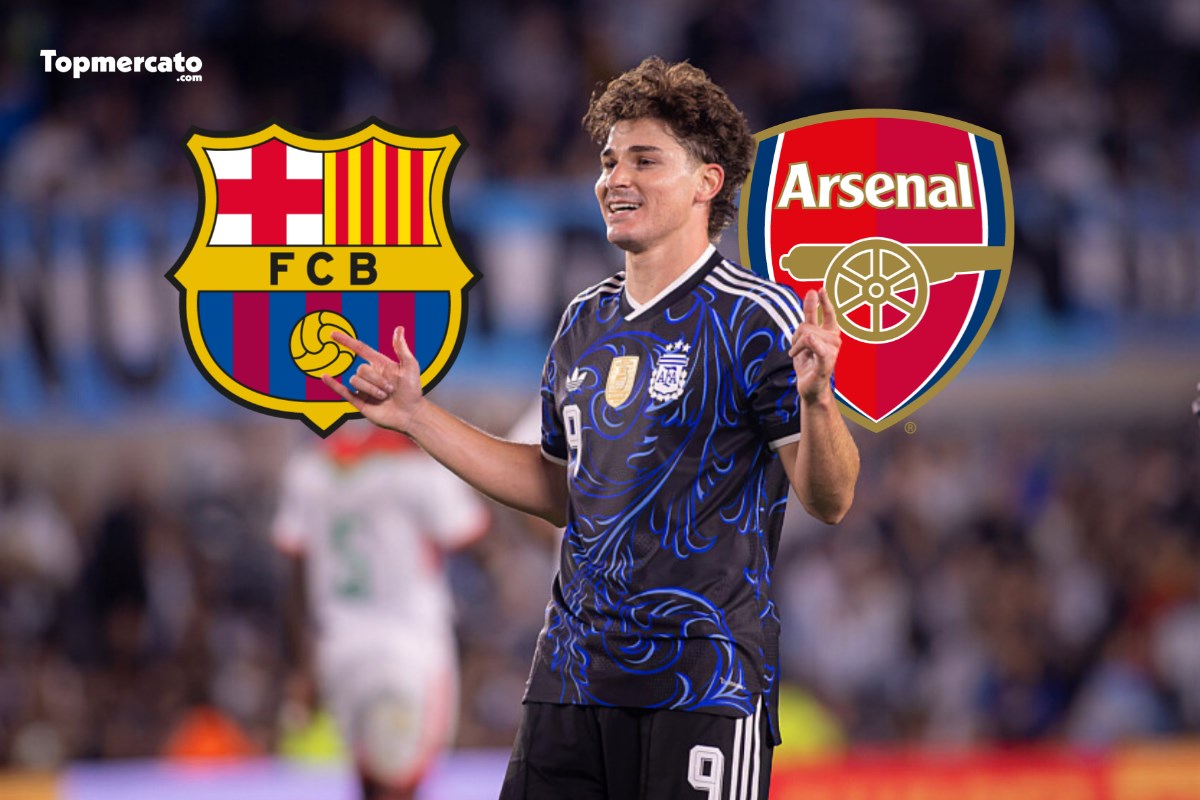 Mercato - Un choix crucial de Julian Alvarez fait trembler Arsenal face au Barça