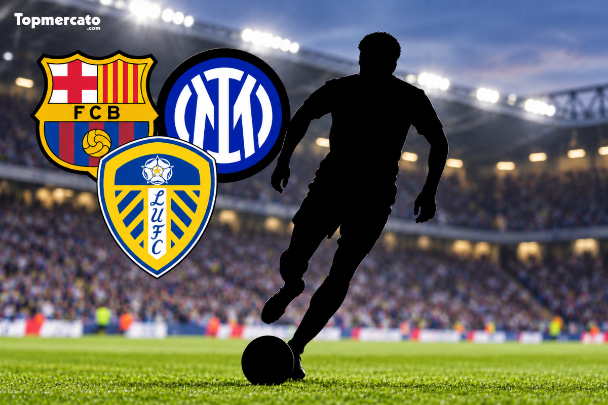Mercato Barça : la recrue de Leeds à 40 M¬ qui a déjà tapé dans l'oeil de l'Inter et des Blaugrana
