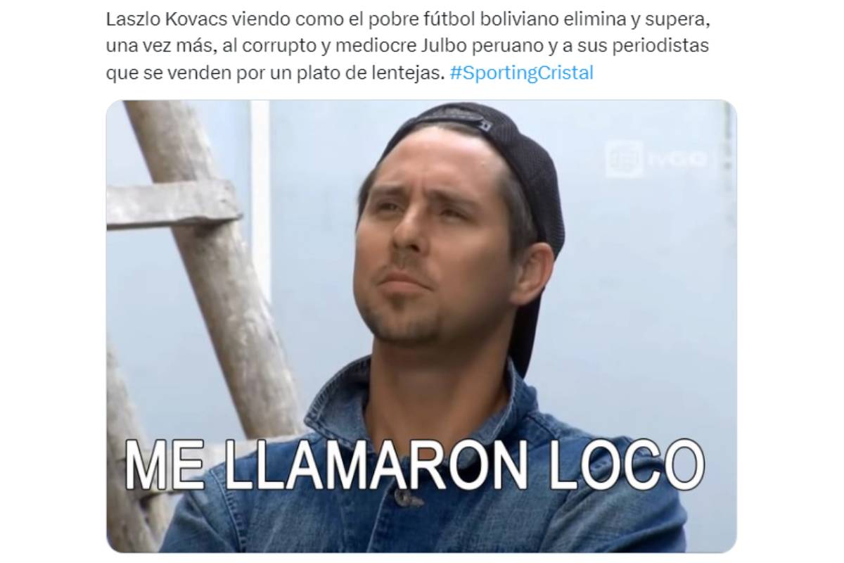 Los memes que dejó la eliminación de Sporting Cristal de la Copa Libertadores