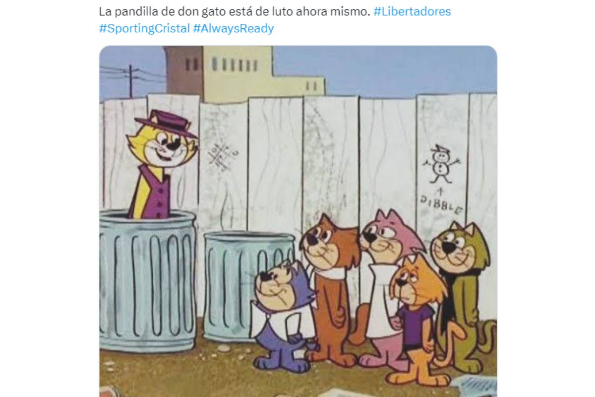 Los memes que dejó la eliminación de Sporting Cristal de la Copa Libertadores