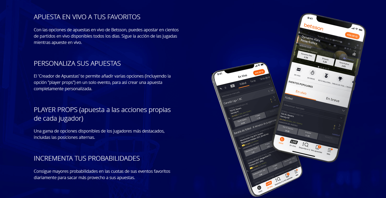 app betsson