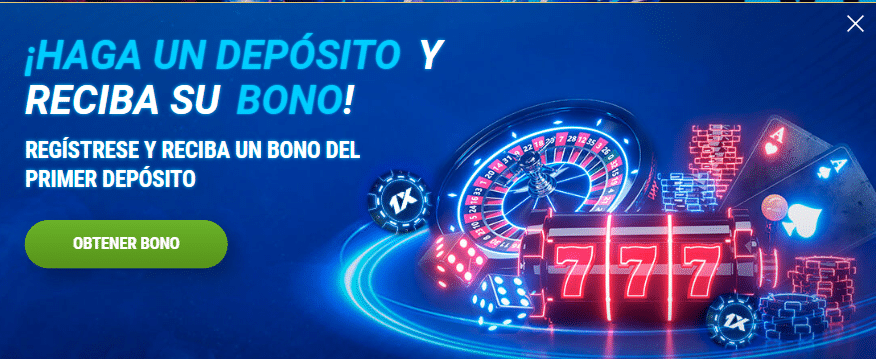 bono de bienvenida 1xbet