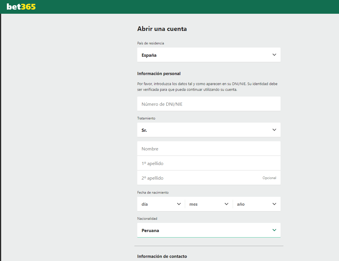 bet365 registro