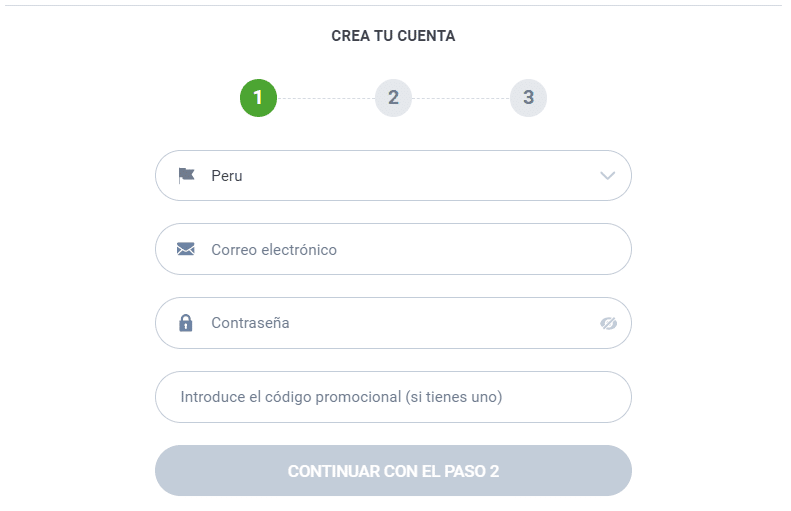registro 20bet peru