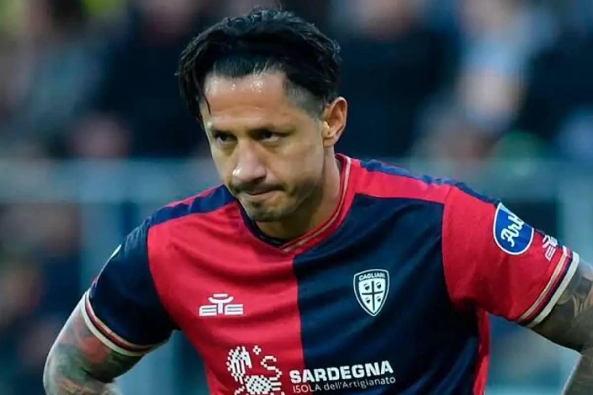 Gianluca Lapadula se encuentra en zona de descenso con Cagliari